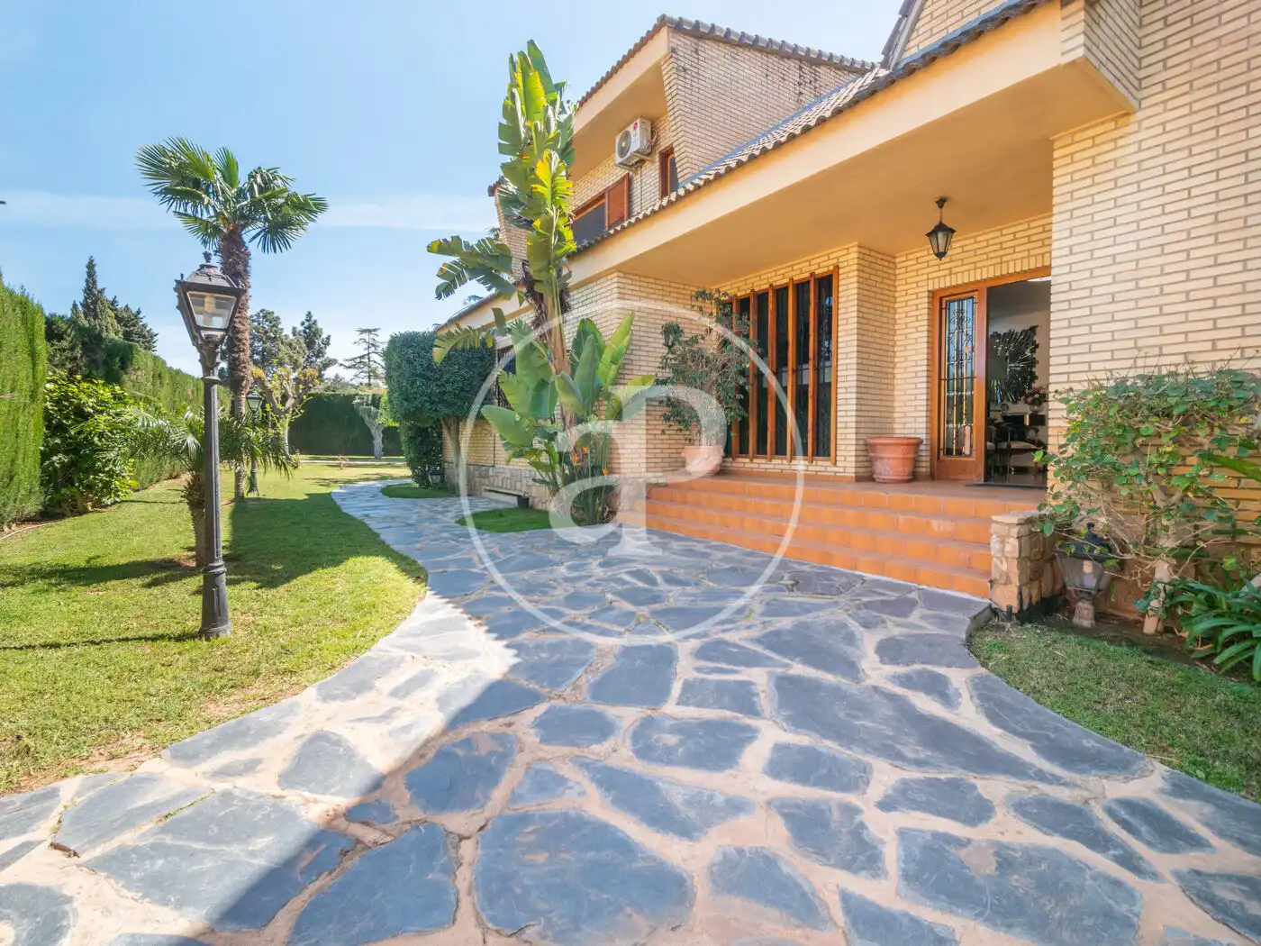 Jardín de Casa o chalet en venta en Godella con Aire acondicionado, Calefacción y Jardín privado