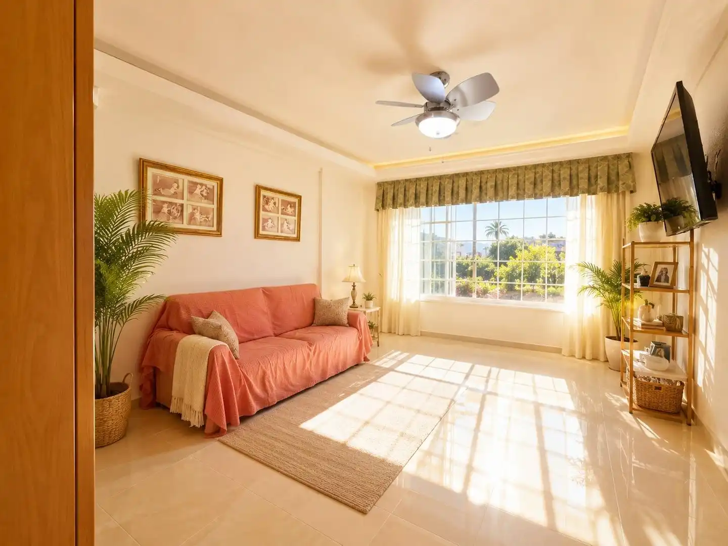 Sala de estar de Casa o chalet en venta en Murcia con Aire acondicionado, Calefacción y Jardín privado