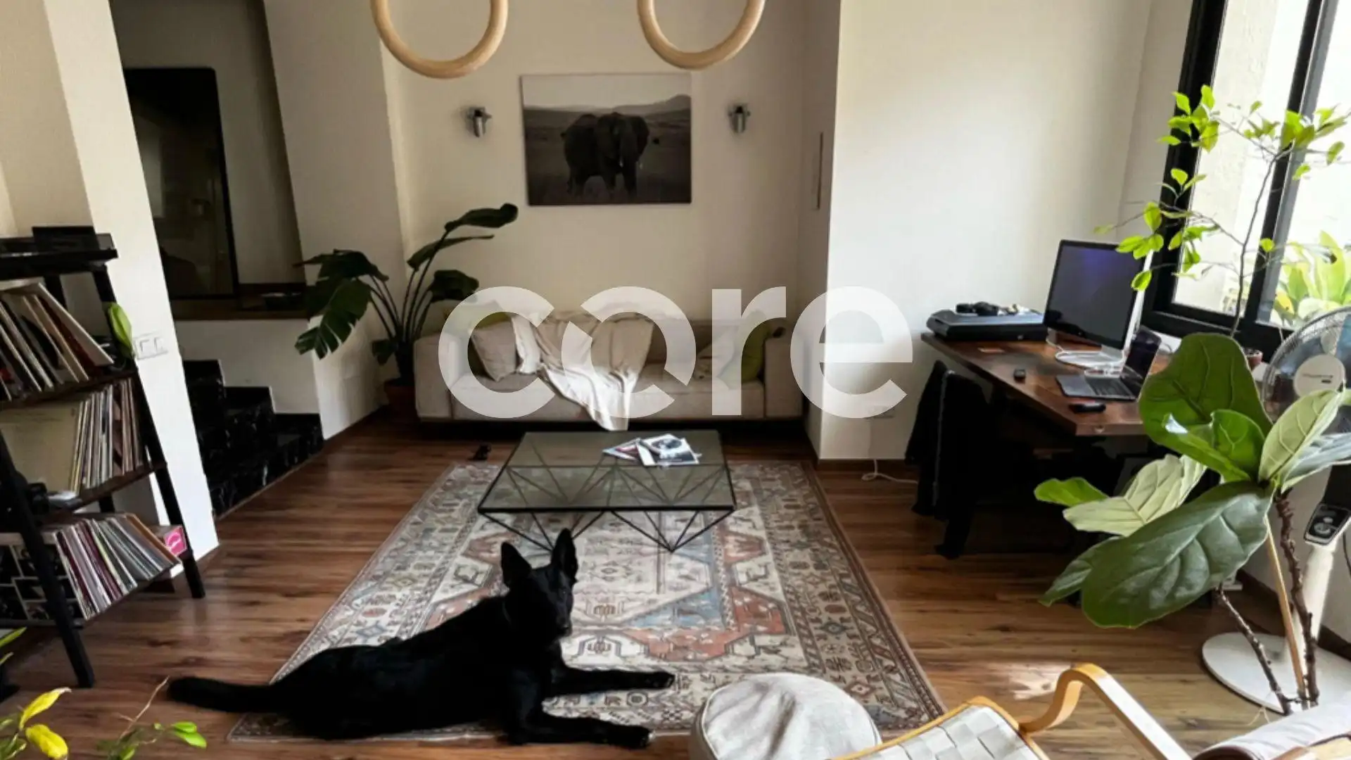 Sala d'estar de Loft en venda en Barcelona amb Aire condicionat, Calefacció i Parquet