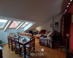 Living room of Attic for sale in Valladolid Capital  with Air Conditioner, Heating and Parquet flooring