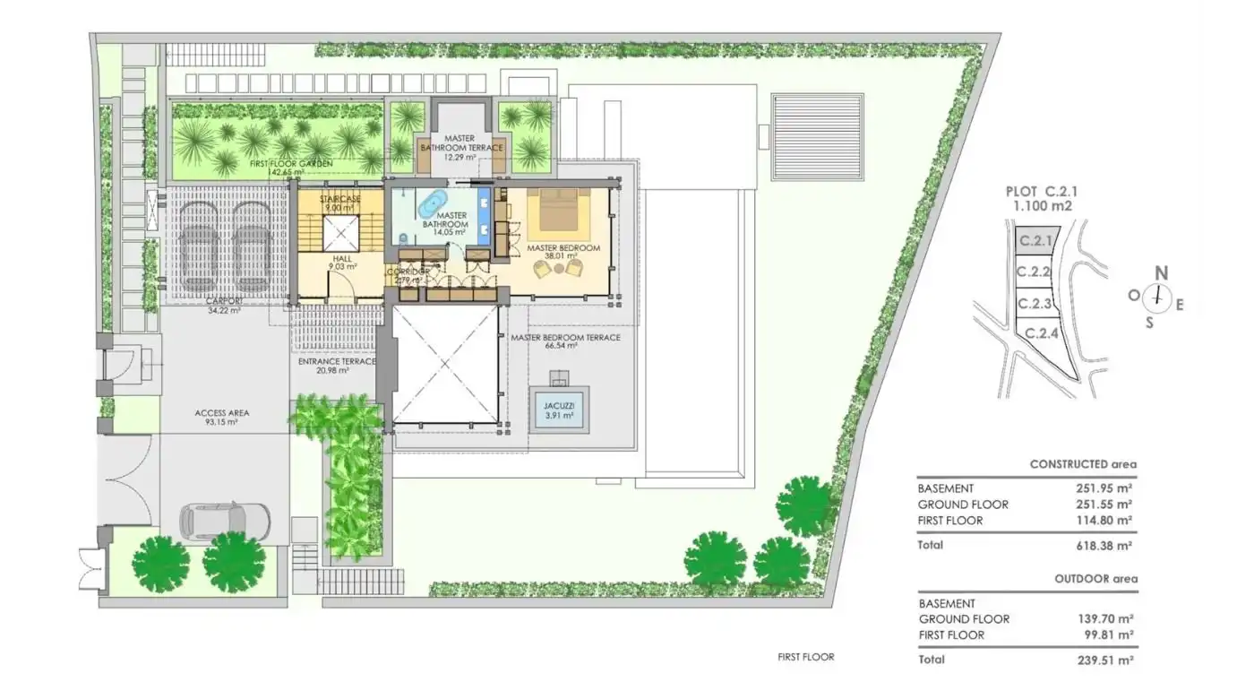 Chalet con terraza en venta en Milla de Oro, imagen 52