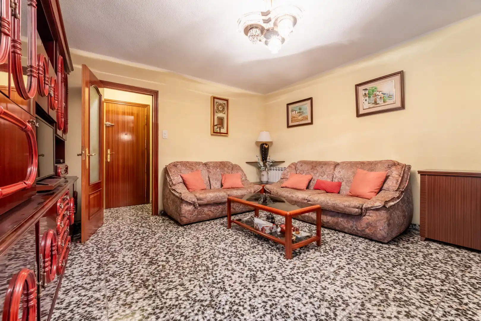 Sala de estar de Piso en venta en Madrid con Aire acondicionado, Calefacción y Terraza