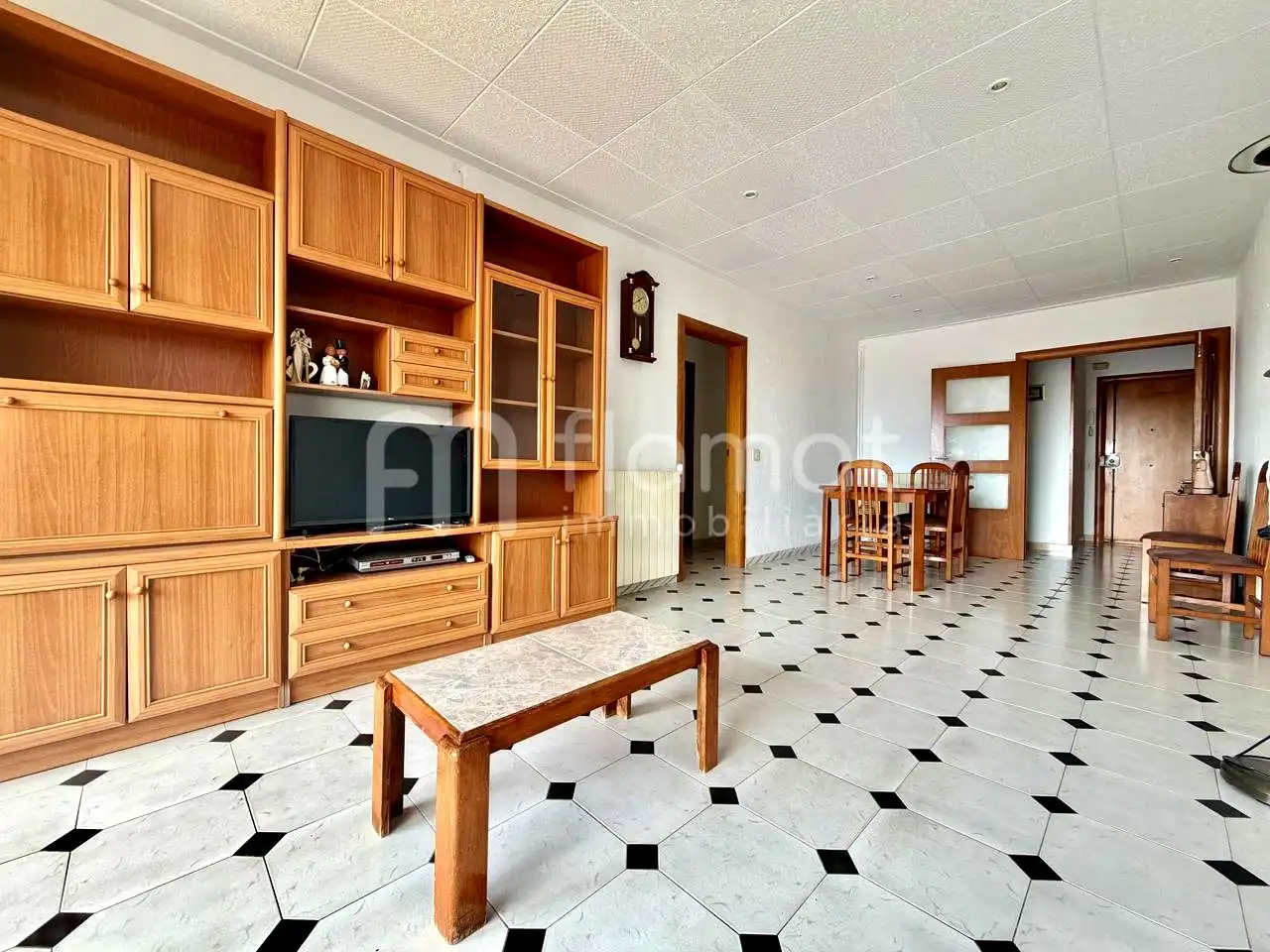 Sala de estar de Piso en venta en Pineda de Mar