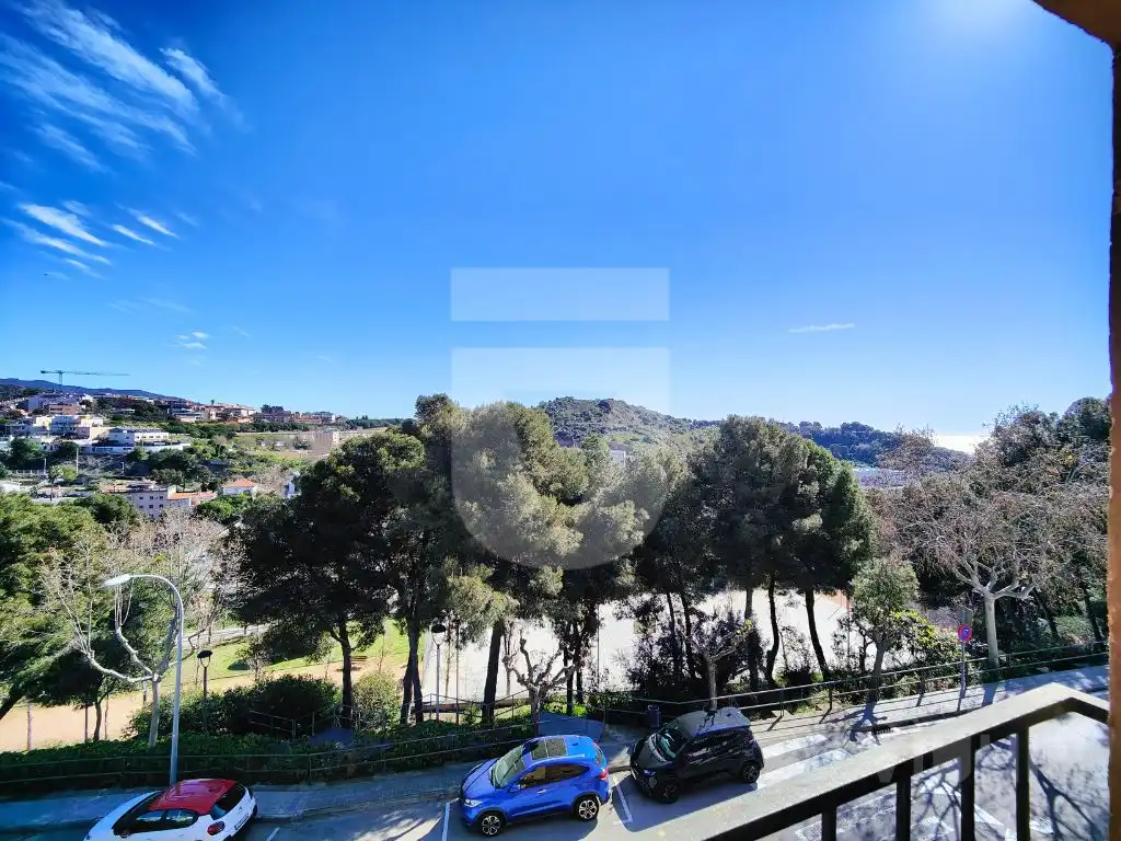 Exterior view of Attic for sale in Montgat  with Air Conditioner, Heating and Parquet flooring