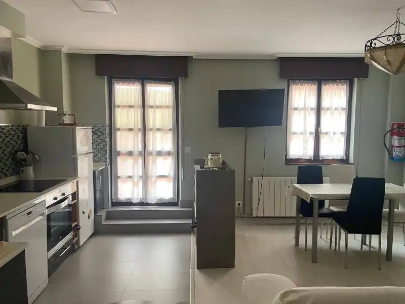 Kitchen of Apartments for sale in Comillas (Cantabria)  with Heating, Private garden and Parquet flooring