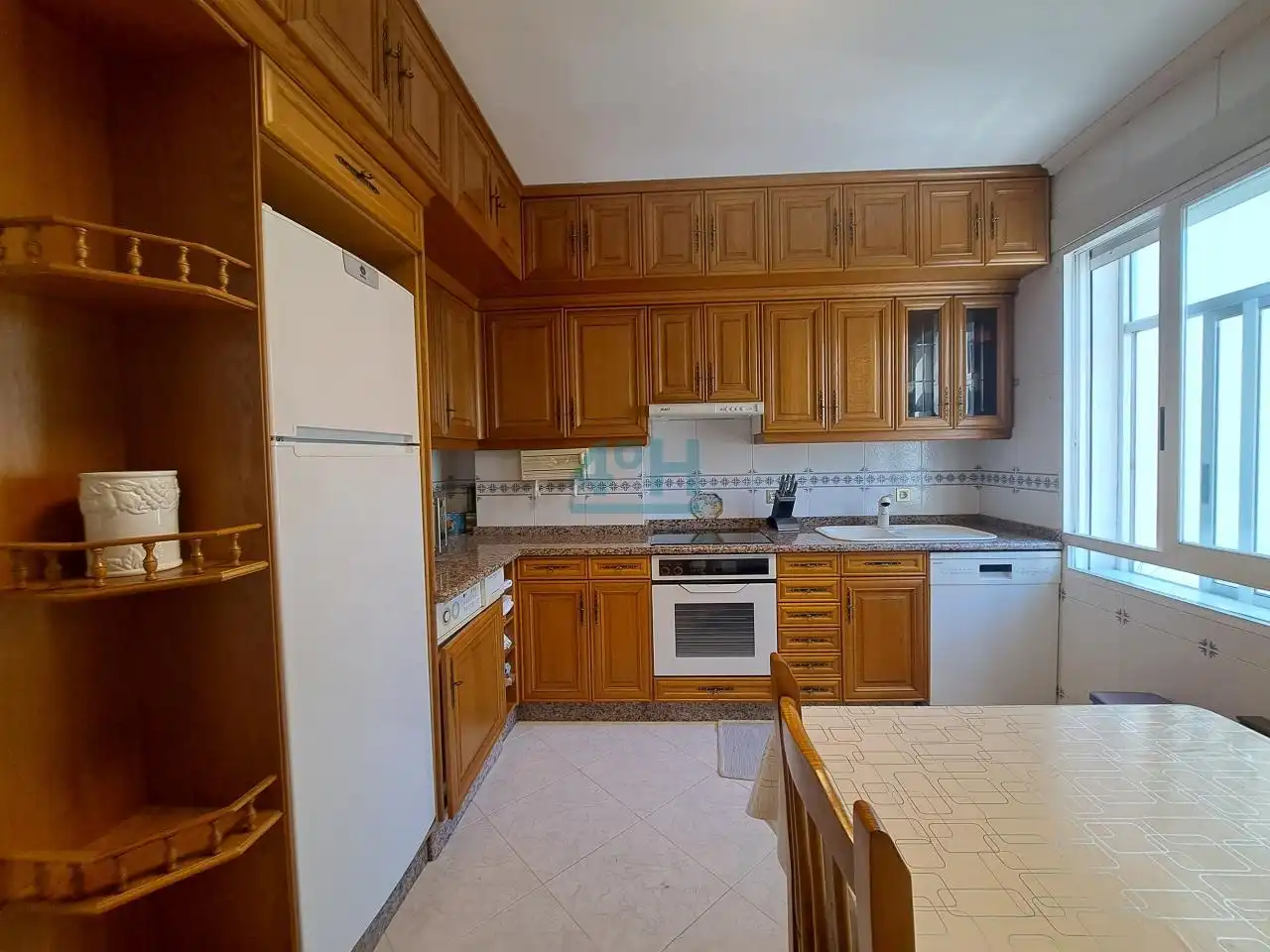 Kitchen of Flat for sale in Ourense Capital   with Heating, Storage room and Furnished