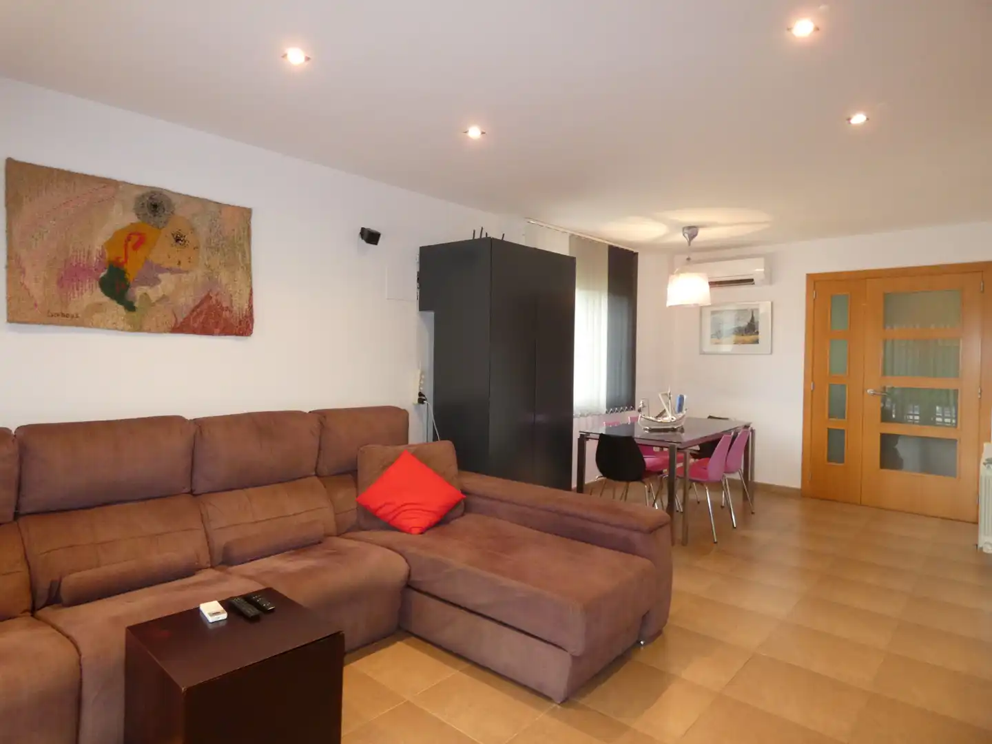 Living room of Houses for sale in Llagostera  with Air Conditioner, Heating and Private garden