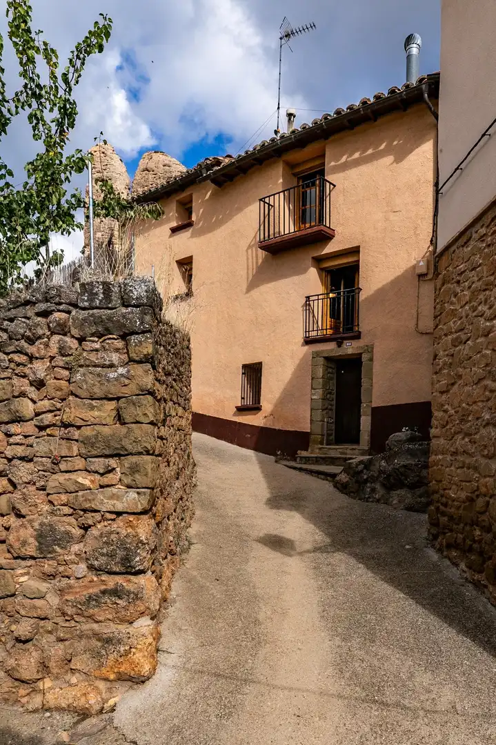 Exterior view of Houses for sale in Agüero  with Heating, Terrace and Storage room
