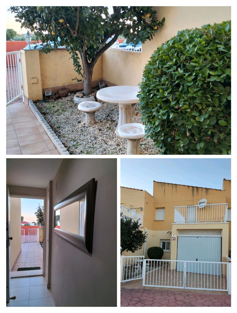 Exterior view of Single-family semi-detached to rent in Mont-roig del Camp  with Air Conditioner, Private garden and Terrace
