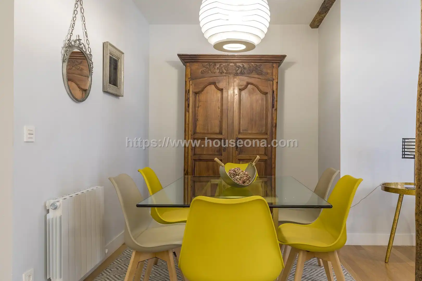 Dining room of Flat for rent in Bilbao 