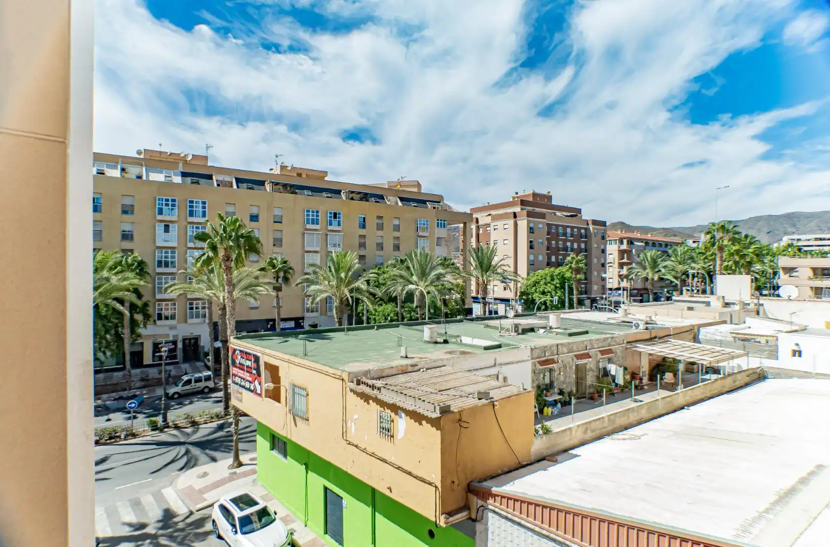 Vista exterior de Piso en venta en Roquetas de Mar con Aire acondicionado y Terraza