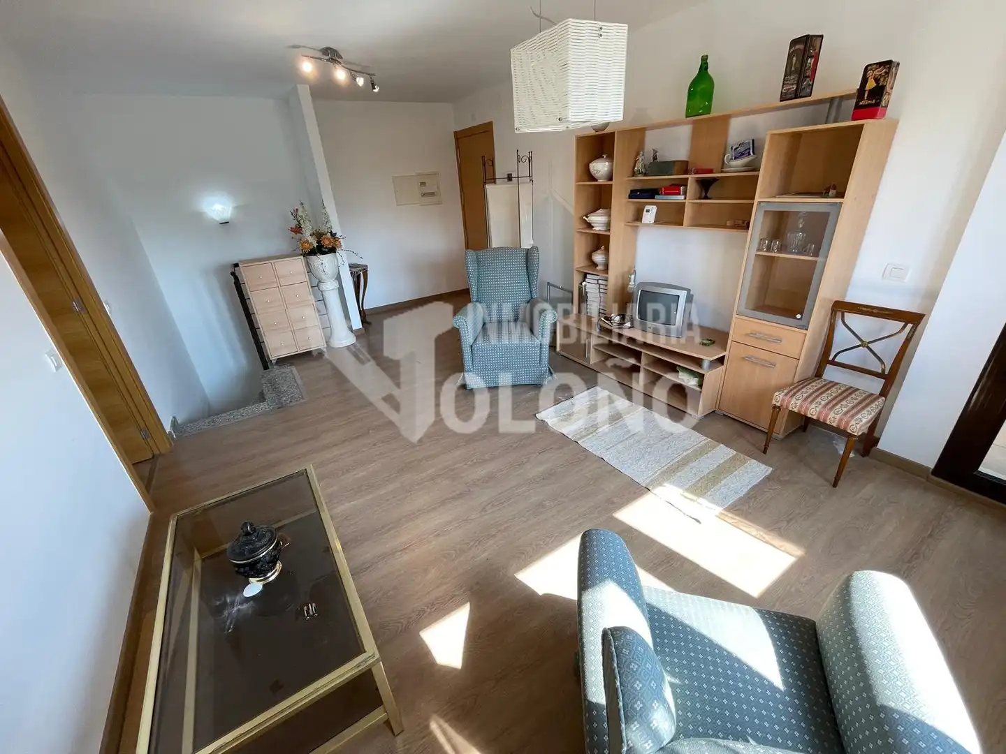 Sala d'estar de Dúplex en venda en Zarratón amb Calefacció, Parquet i Traster