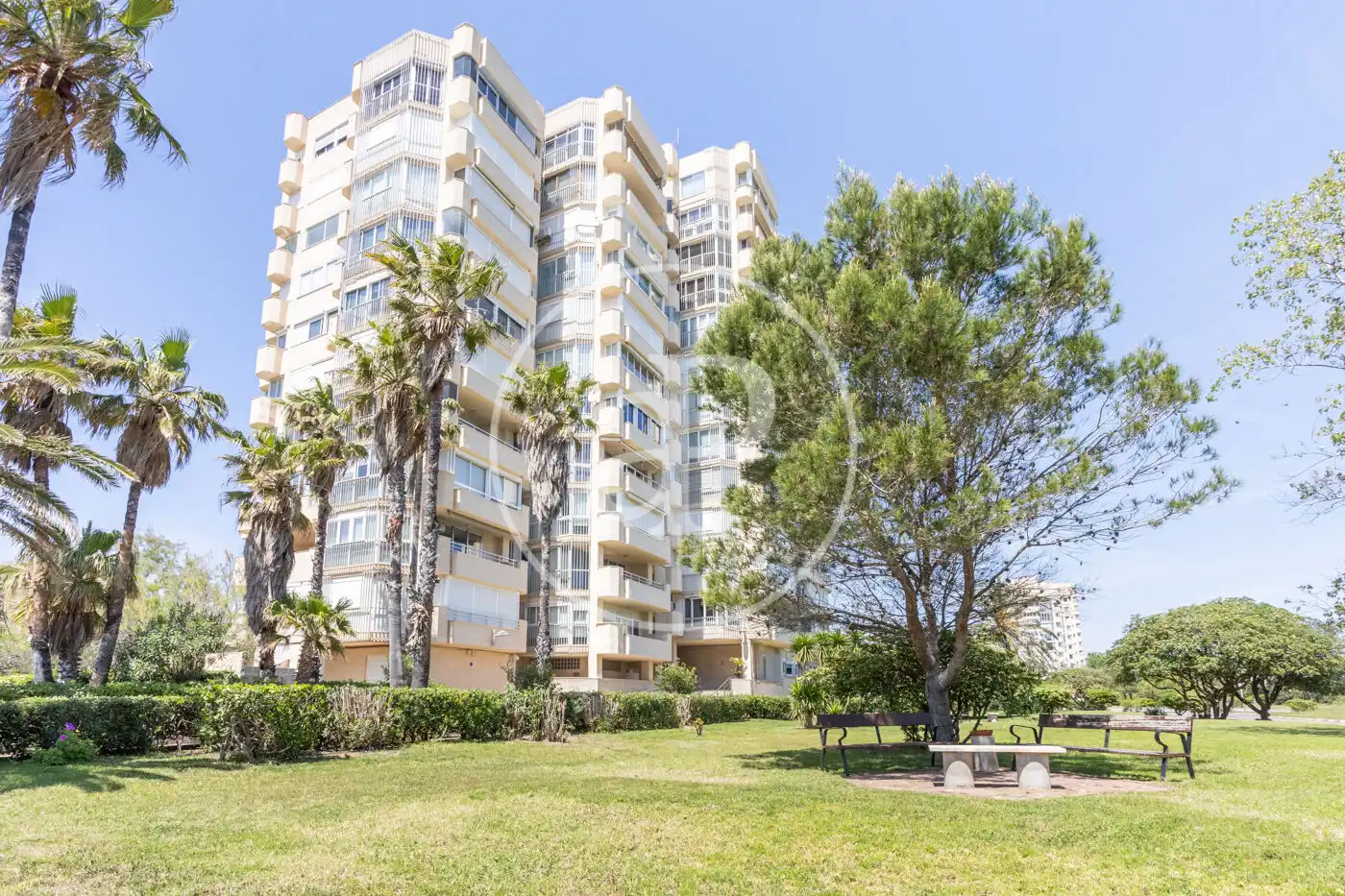 Vista exterior de Piso en venta en  Valencia Capital con Aire acondicionado, Calefacción y Jardín privado