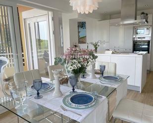 Dining room of Flat to rent in  Valencia Capital  with Air Conditioner, Heating and Terrace