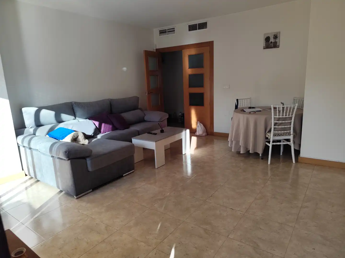 Sala de estar de Ático en venta en Murcia con Aire acondicionado, Terraza y Amueblado