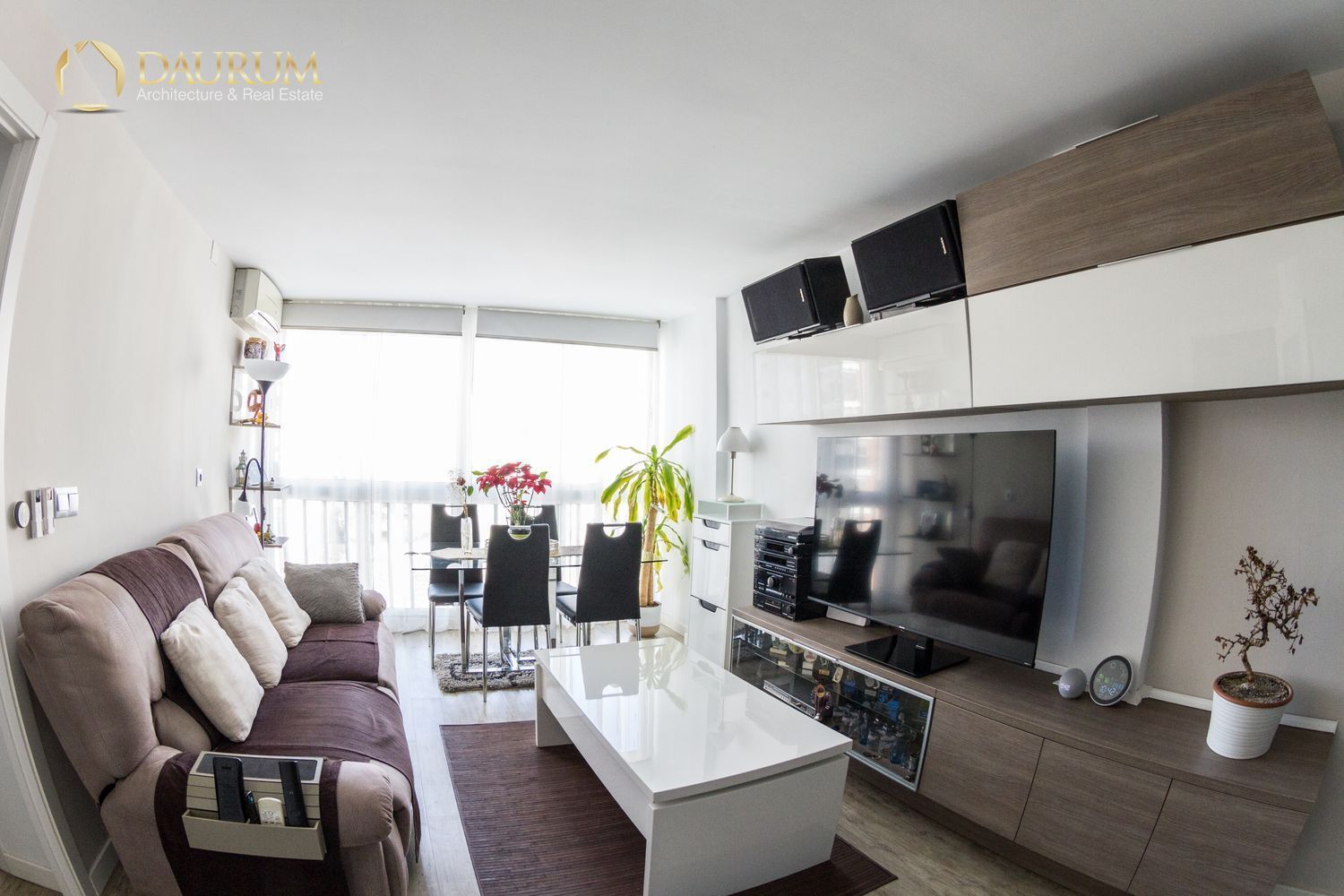 Living room of Flat for sale in Málaga Capital  with Air Conditioner, Heating and Furnished