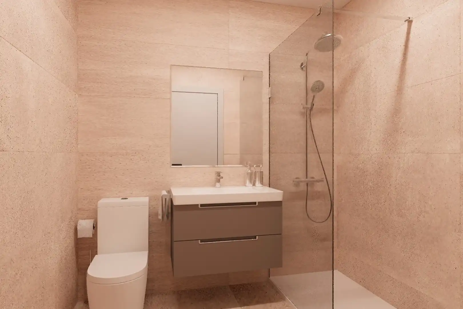 Bathroom of Flat for sale in Águilas  with Air Conditioner, Heating and Private garden