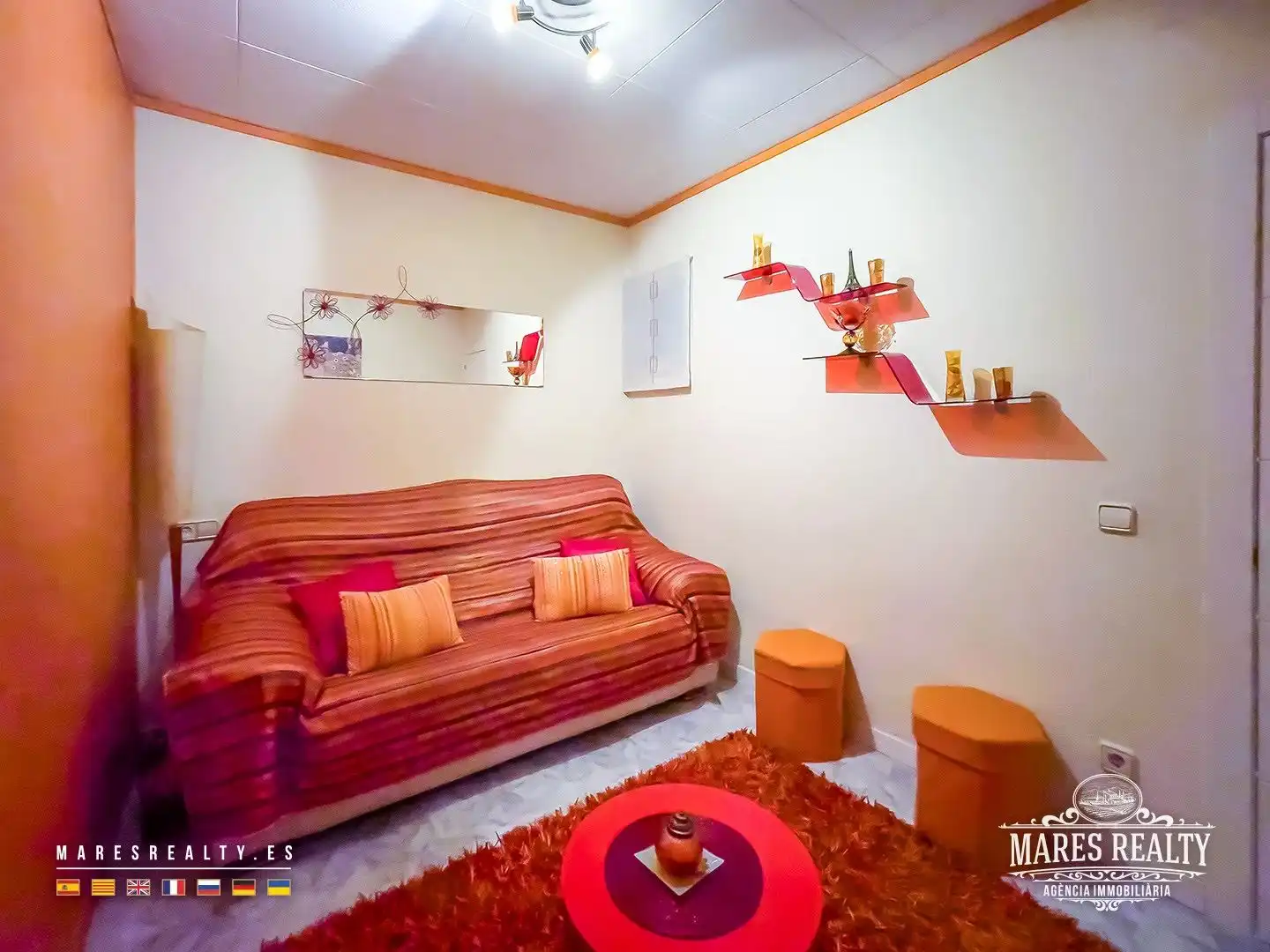 Sala d'estar de Casa adosada en venda en Lloret de Mar amb Aire condicionat, Calefacció i Traster