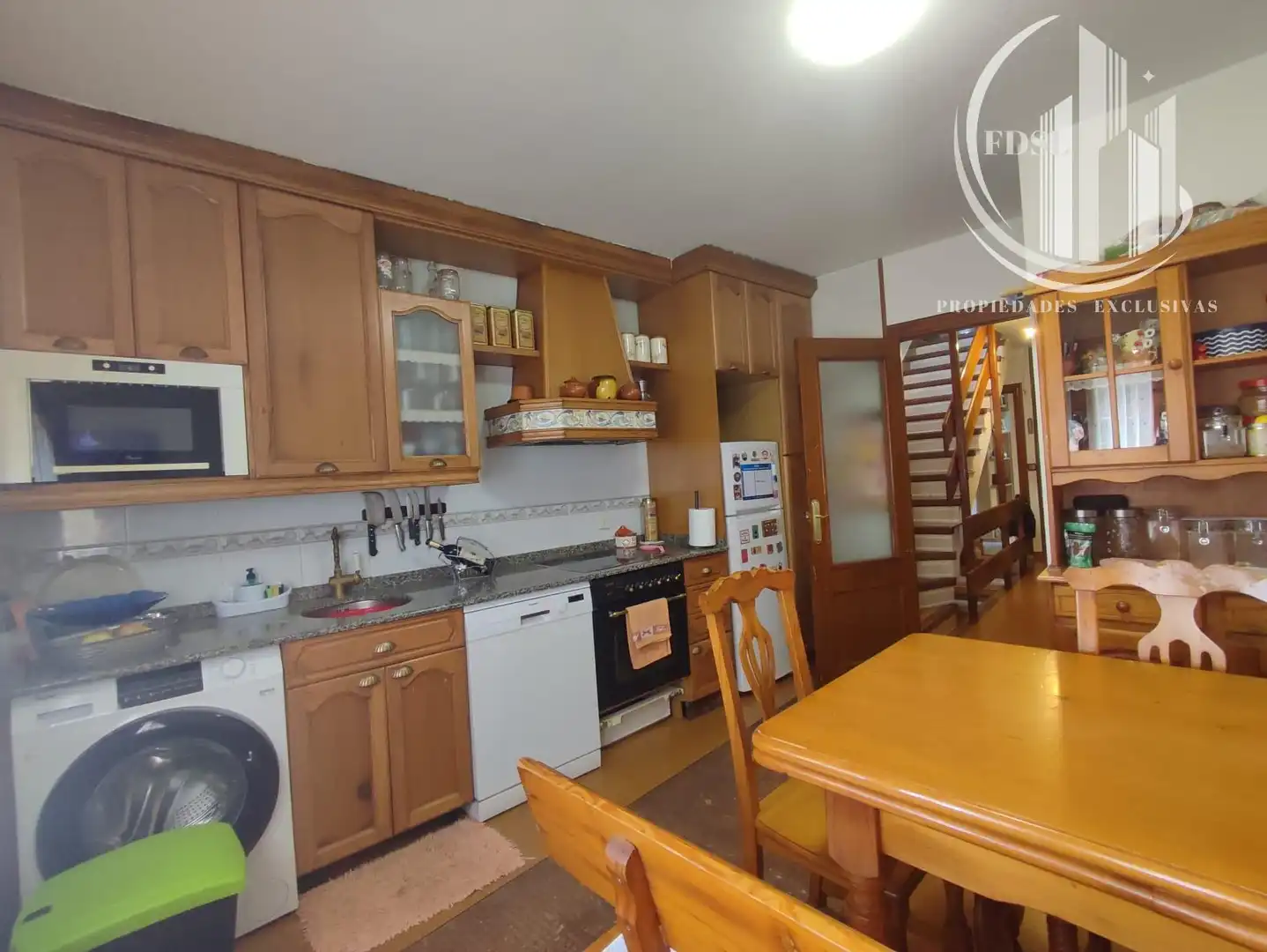 Cocina de Casa adosada en venta en Ojacastro con Terraza, Trastero y Amueblado
