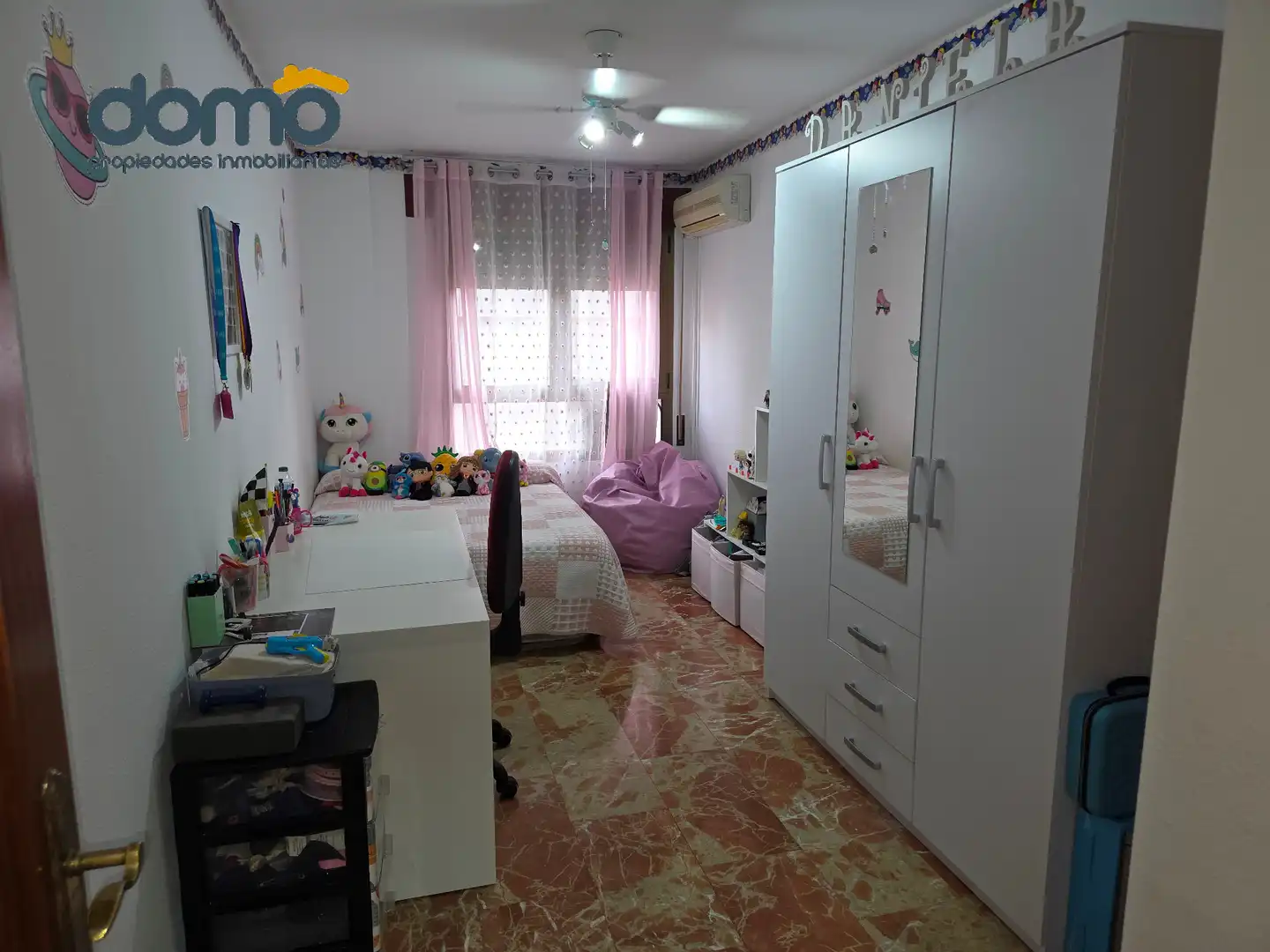 Bedroom of Flat for sale in El Ejido  with Air Conditioner, Parquet flooring and Terrace