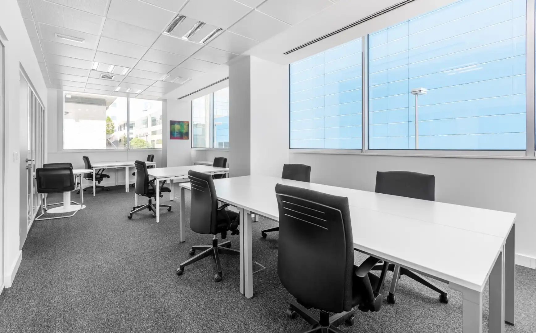 Büro zur Miete in Madrid mit Klimaanlage und Heizung