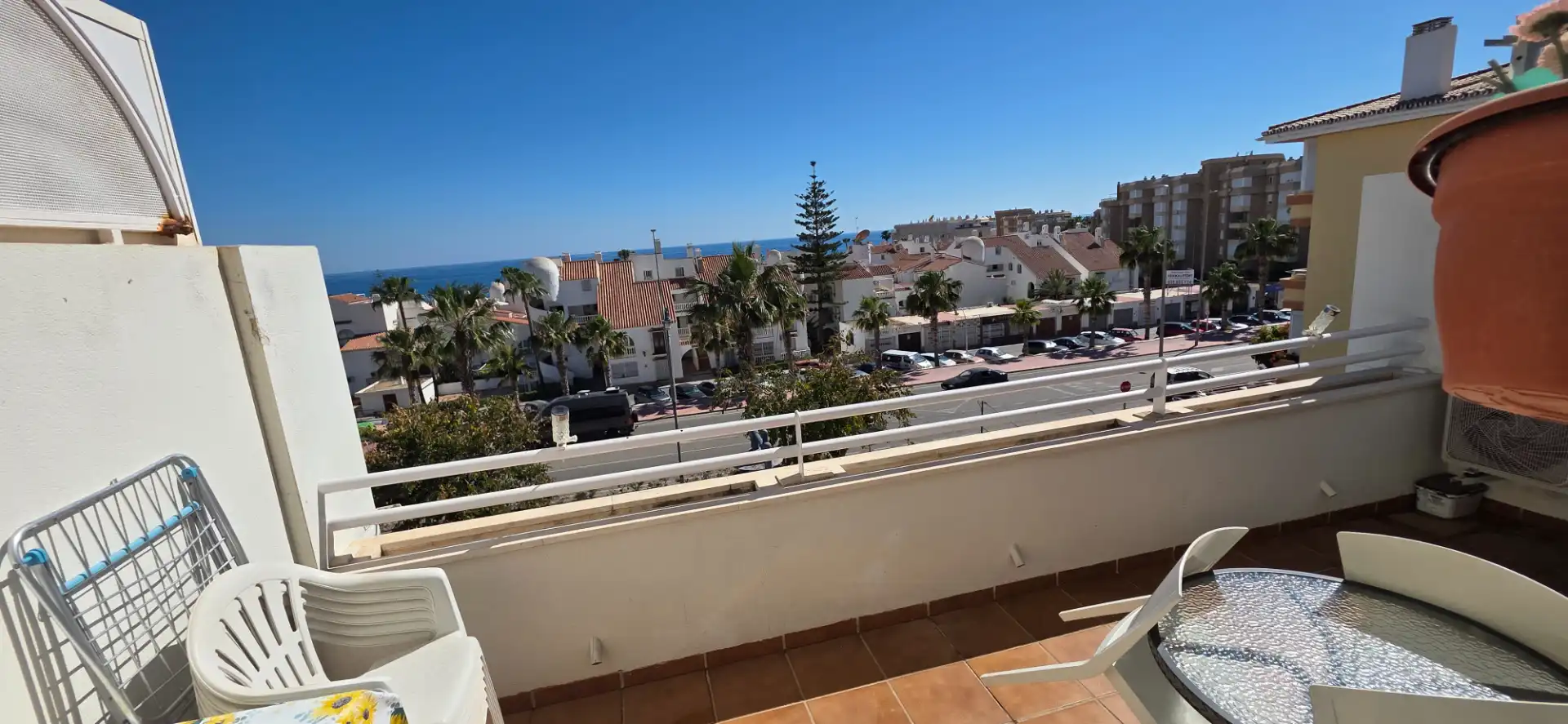 Vista exterior de Apartamento de alquiler en Torrox con Aire acondicionado, Calefacción y Terraza