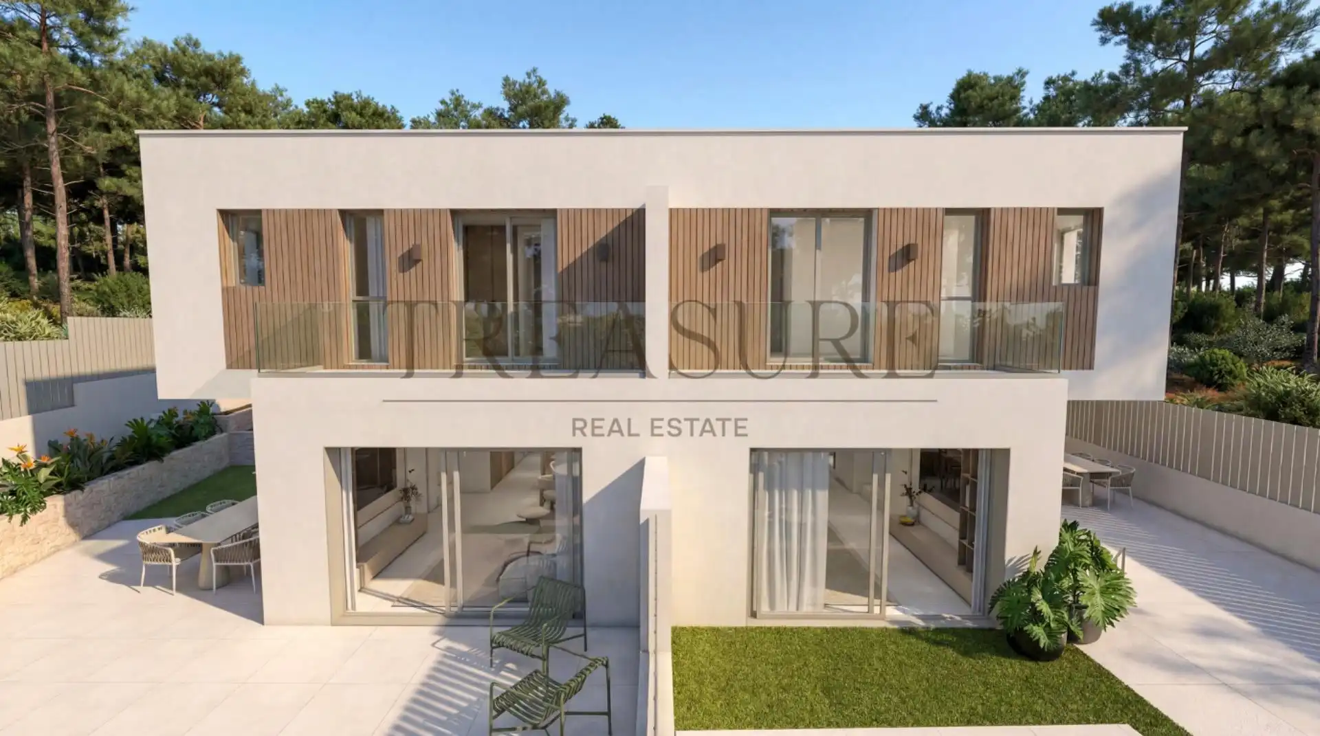 Vista exterior de Casa adosada en venta en Murcia con Calefacción, Jardín privado y Terraza