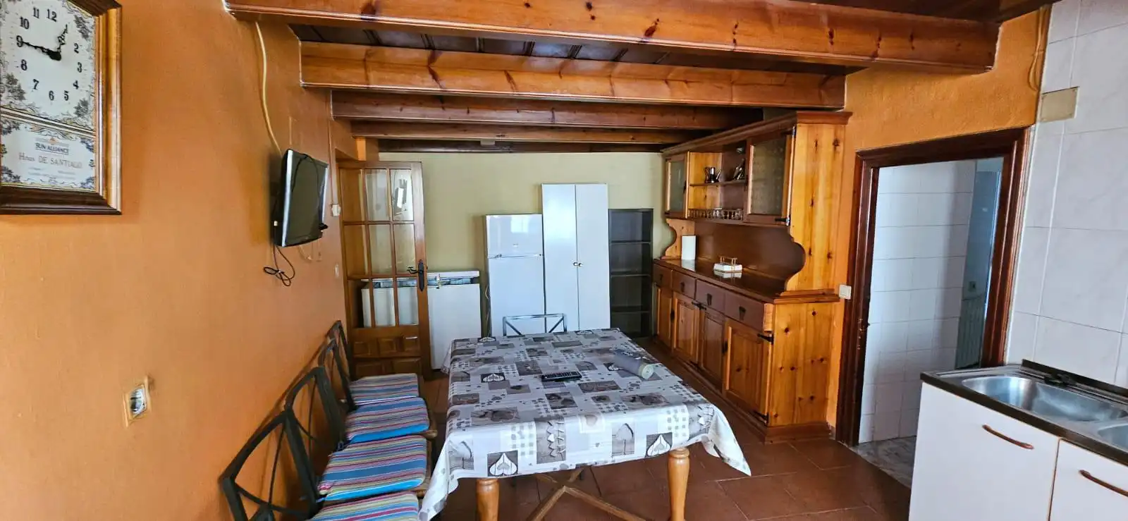 Cocina de Casa o chalet en venta en Tiedra con Calefacción, Jardín privado y Terraza