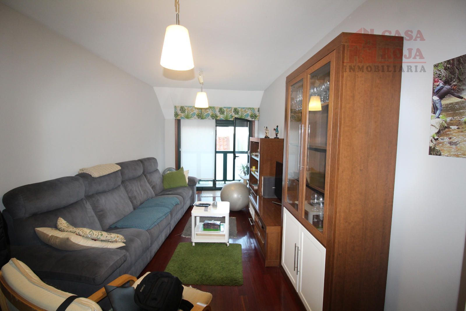 Living room of Attic for sale in Cangas   with Heating, Terrace and Storage room
