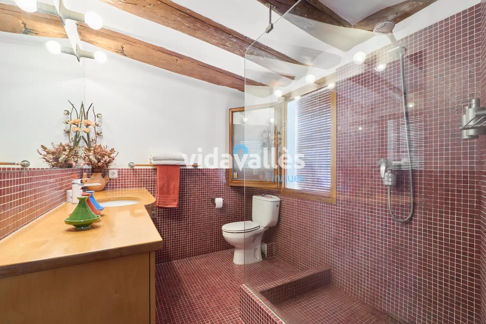 Baño de Ático en venta en Barcelona con Aire acondicionado, Calefacción y Parquet