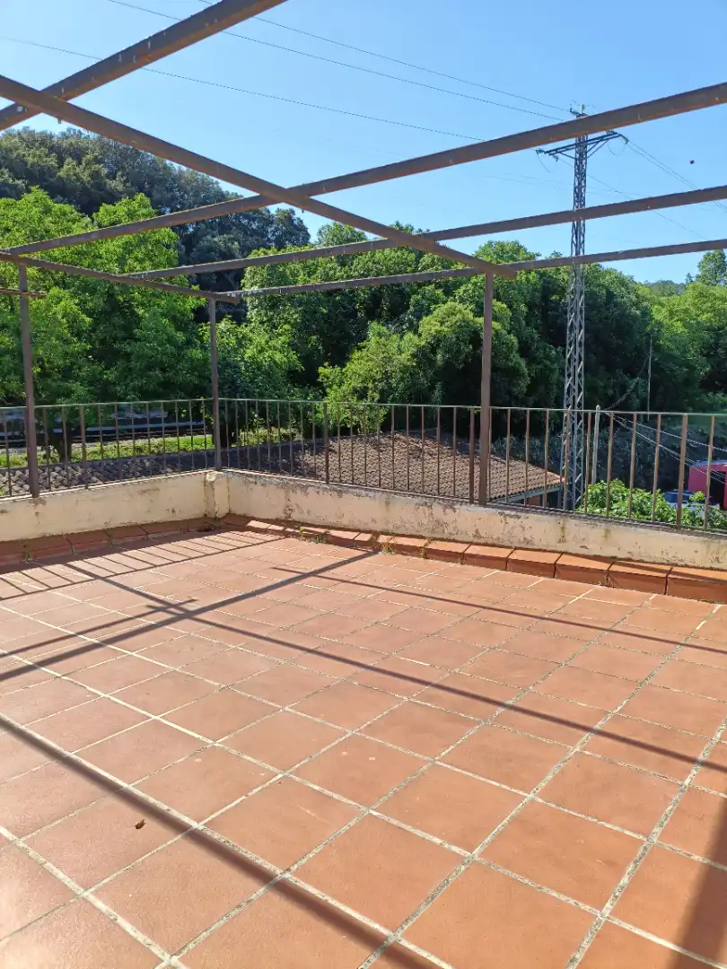 Terrassa de Casa o xalet en venda en Girona amb Calefacció, Jardí privat i Parquet