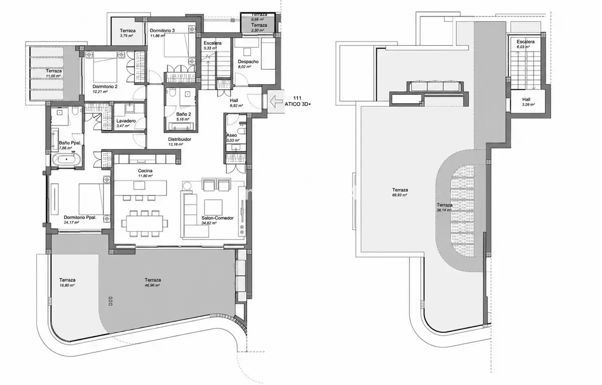 Penthouse zum Verkauf in La Quinta, imagen 2