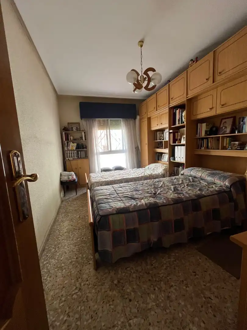 Bedroom of Flat for sale in Elda  with Air Conditioner and Furnished