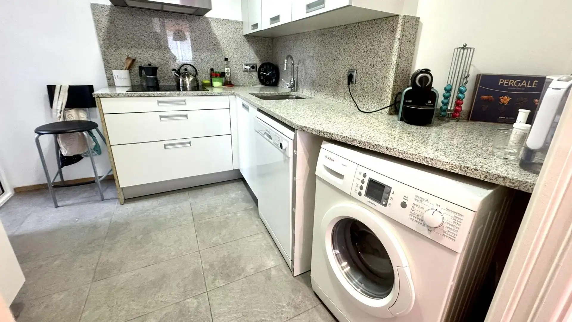 Cocina de Piso en venta en Barcelona con Aire acondicionado, Calefacción y Parquet