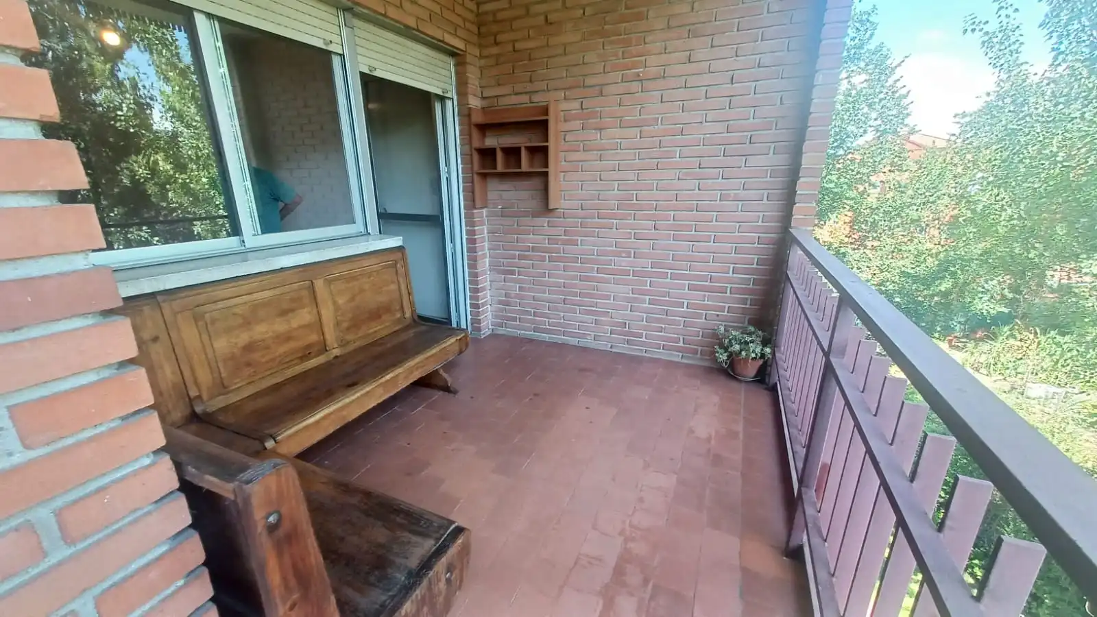 Terrasse von Wohnung zum Verkauf in Collado Villalba mit Heizung, Parkett und Terrasse