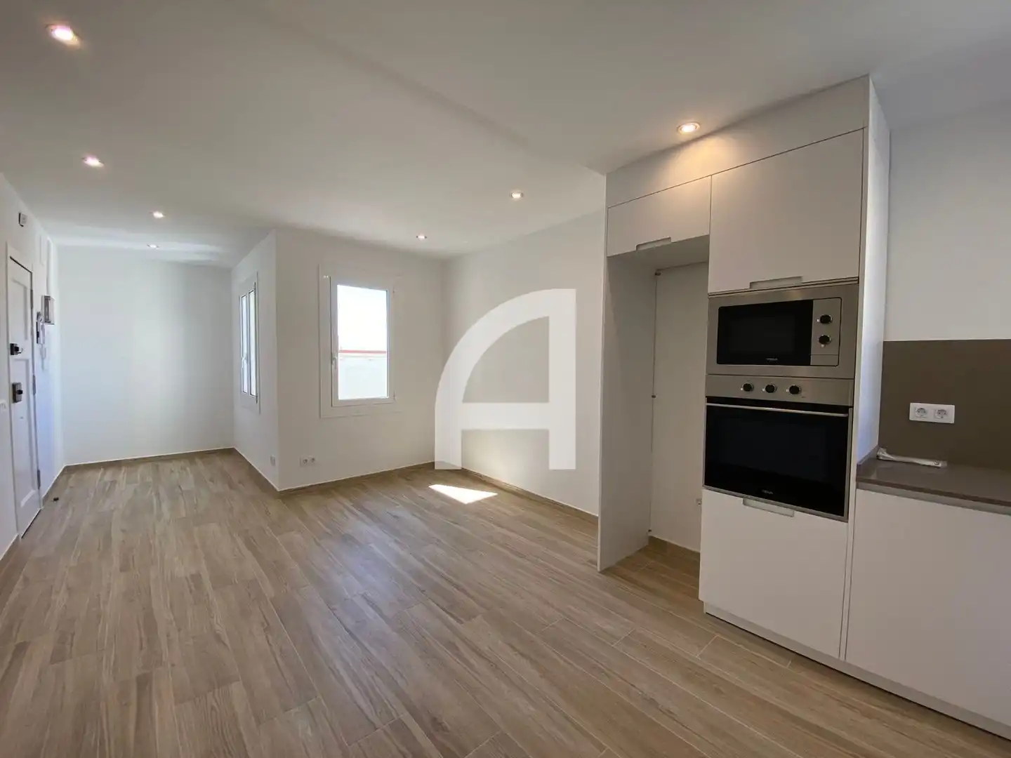 Living room of Attic for rent in Eixample