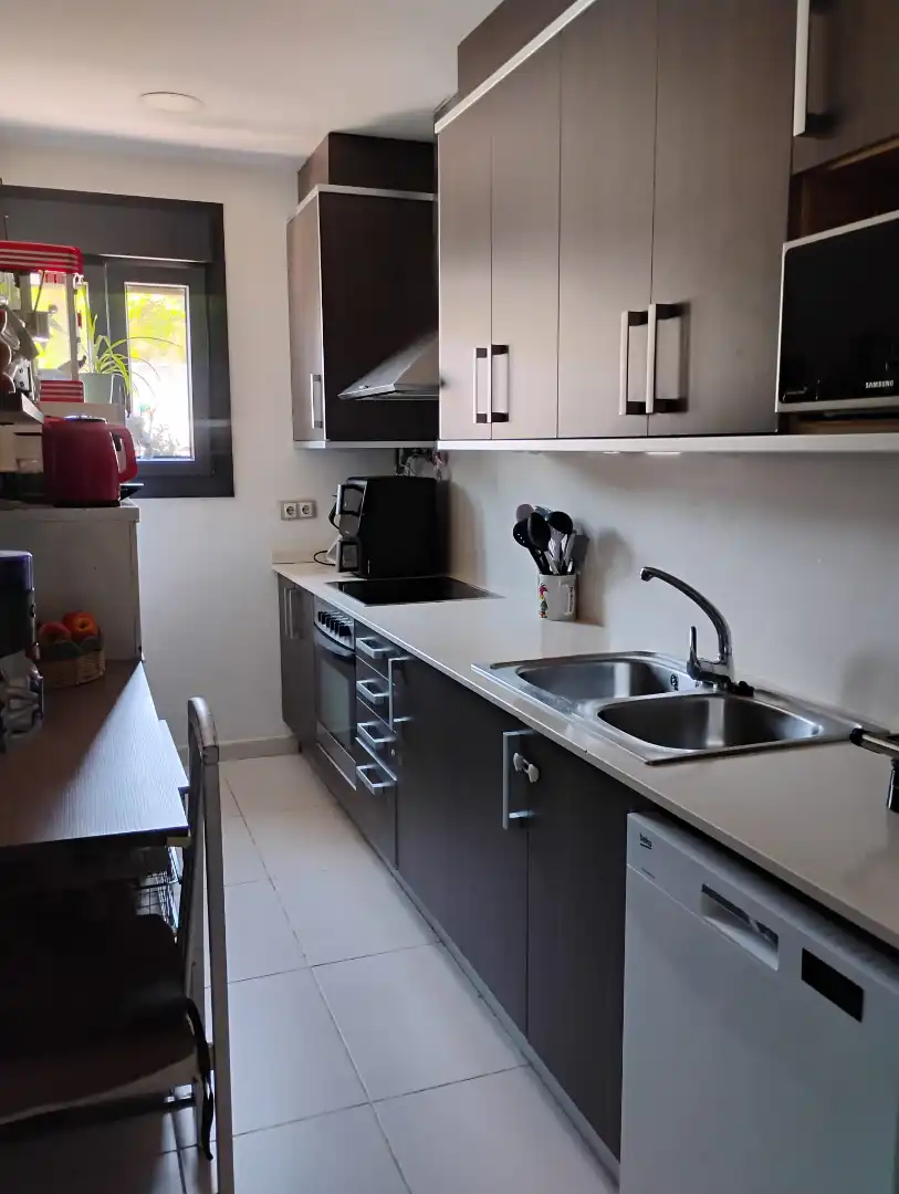 Cocina de Piso en venta en Els Pallaresos con Terraza
