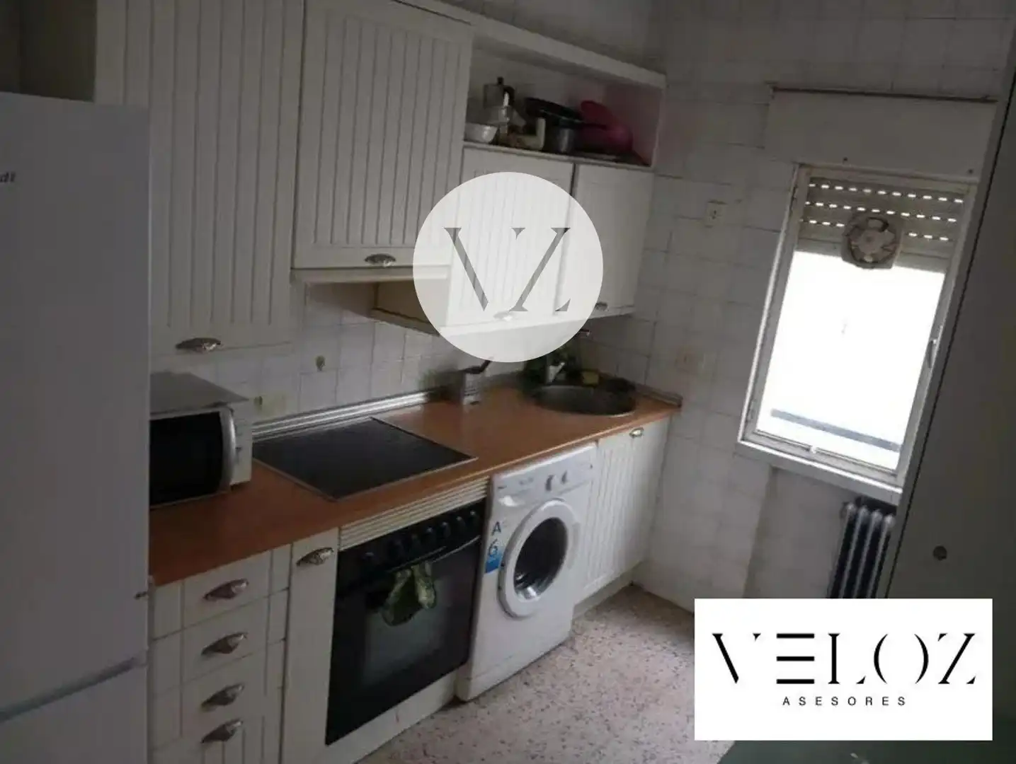 Küche von Wohnung zur Miete in Salamanca mit Heizung, Terrasse und Möbliert