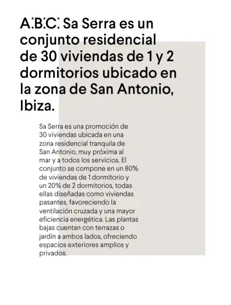 Apartament amb terrassa en venda a Sant Antoni de Portmany, imagen 23
