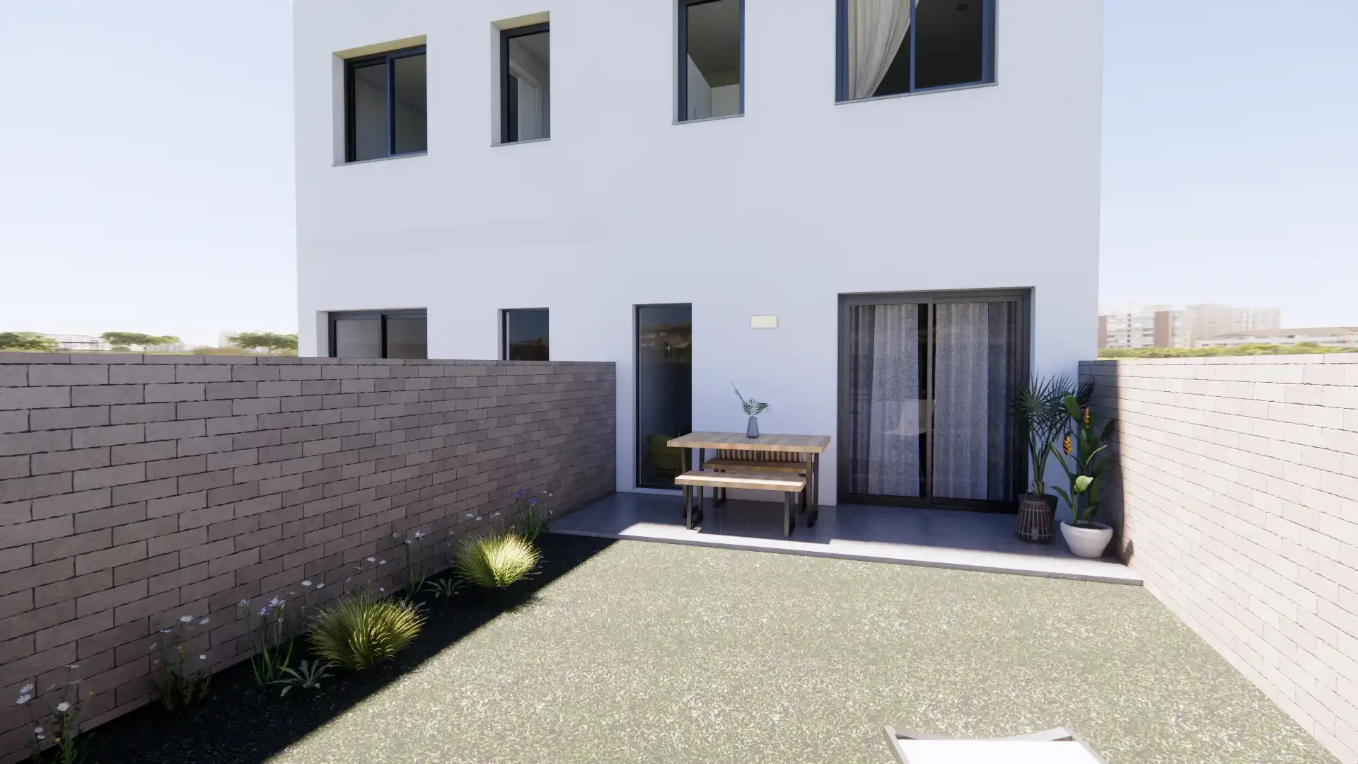 Terraza de Casa o chalet en venta en Parets del Vallès con Aire acondicionado, Calefacción y Jardín privado