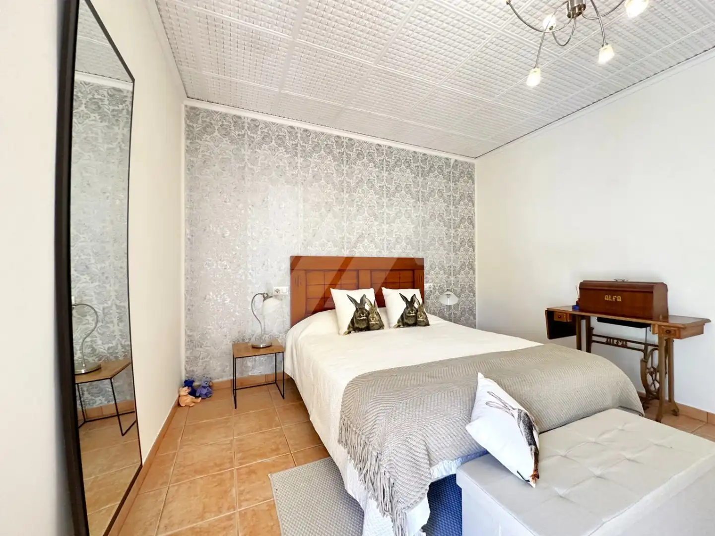 Habitación de Finca rústica en venta en Teulada con Aire acondicionado, Calefacción y Terraza