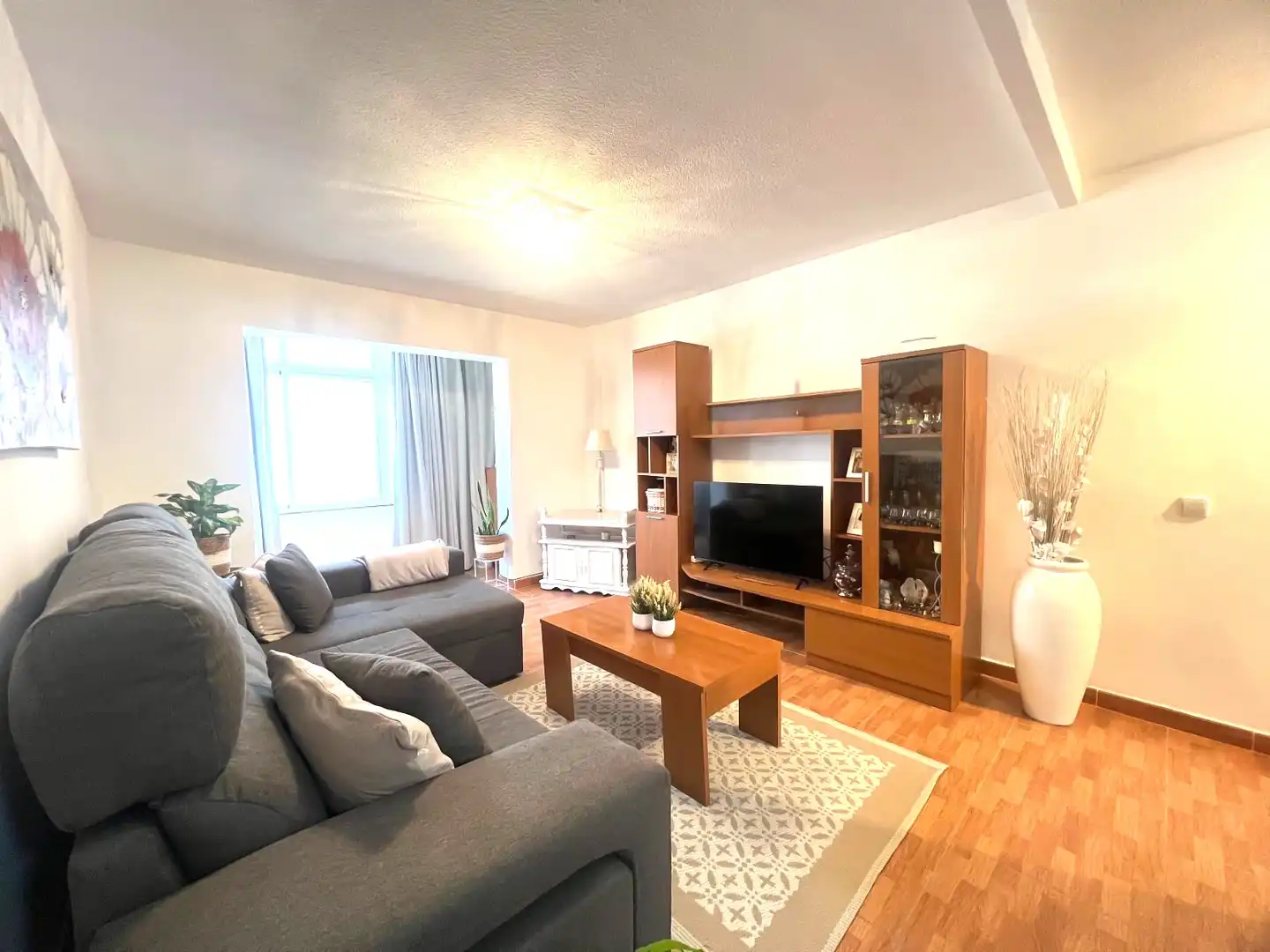 Sala de estar de Piso en venta en Los Realejos con Balcón