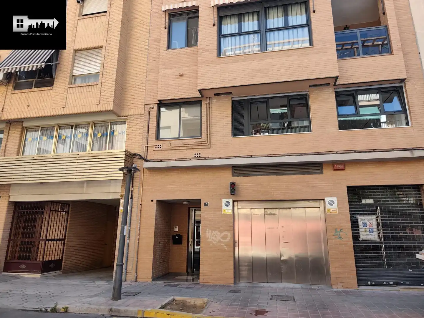 Exterior view of Flat for sale in Mutxamel  with Air Conditioner