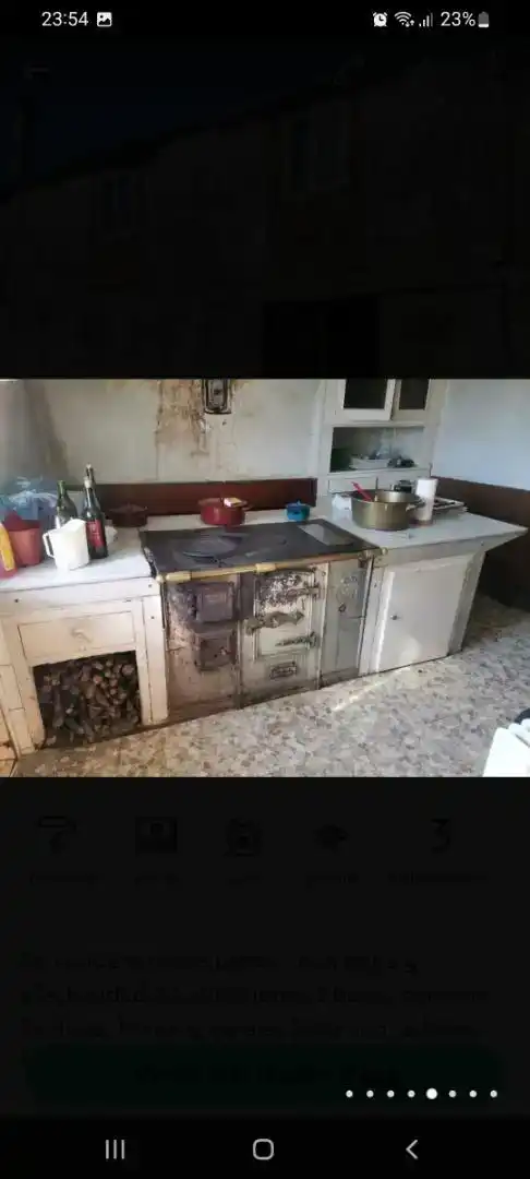 Cocina de Finca rústica en venta en Taboada con Jardín privado