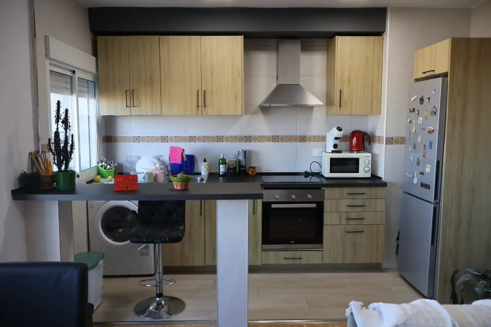 Kitchen of Flat for rent in Benicasim / Benicàssim  with Terrace
