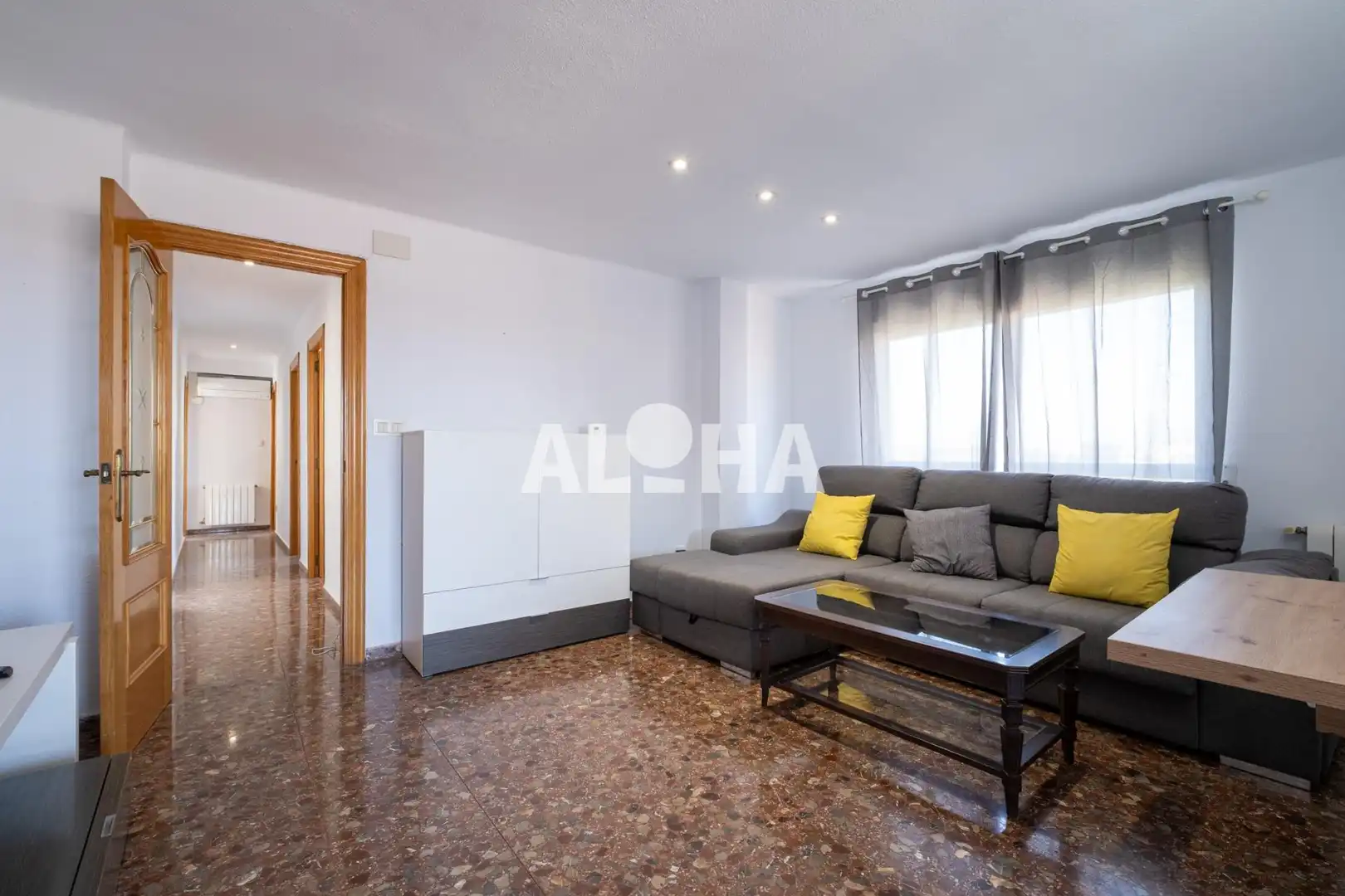 Sala d'estar de Apartament de lloguer en Moncada