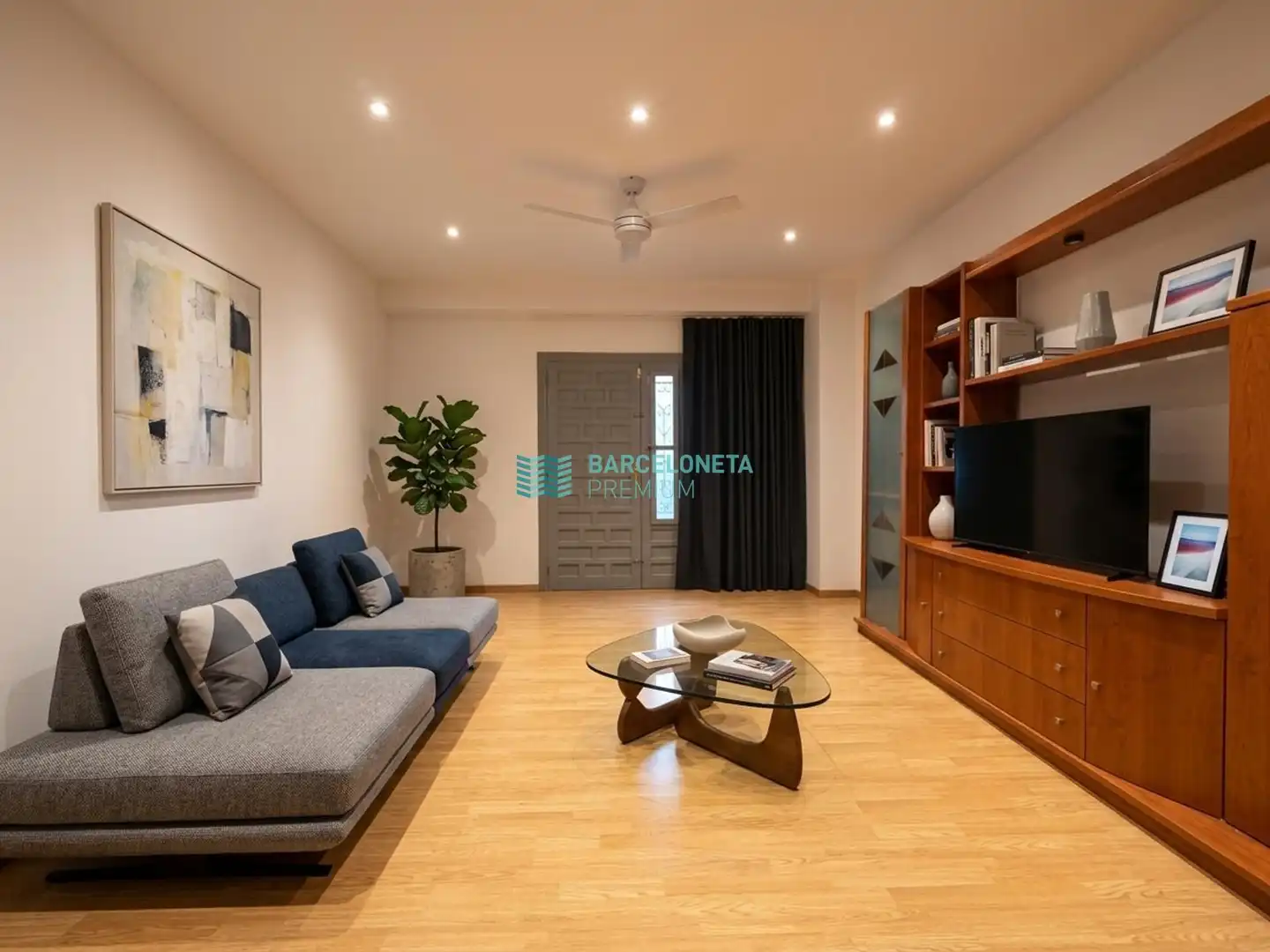 Sala de estar de Piso en venta en Barcelona