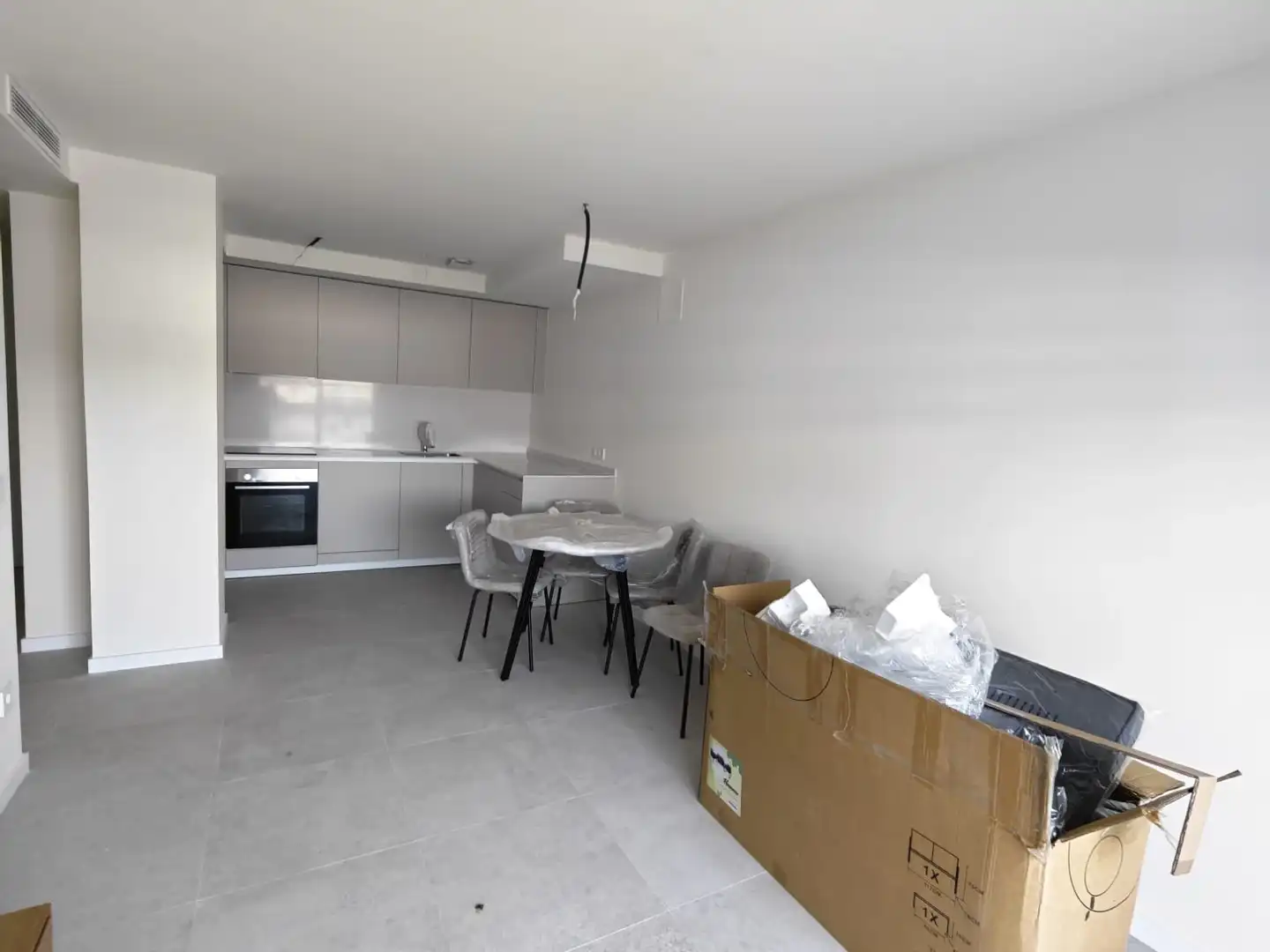 Kitchen of Flat for rent in Murcia  with Air Conditioner, Heating and Storage room
