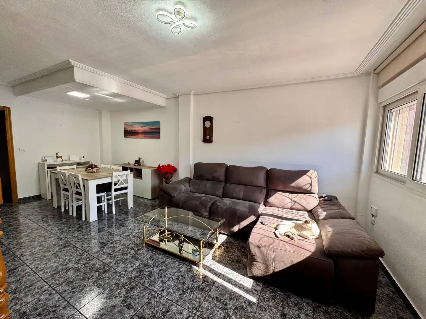 Living room of Houses for sale in  Murcia Capital  with Air Conditioner, Storage room and Balcony