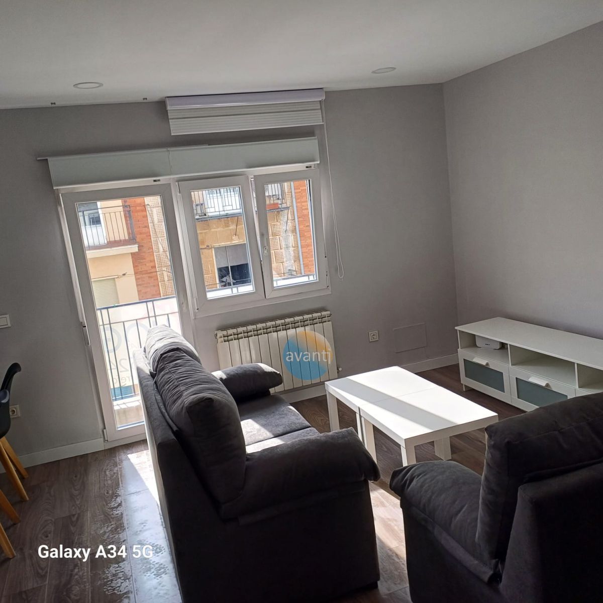 Sala d'estar de Pis de lloguer en Salamanca Capital amb Calefacció i Balcó